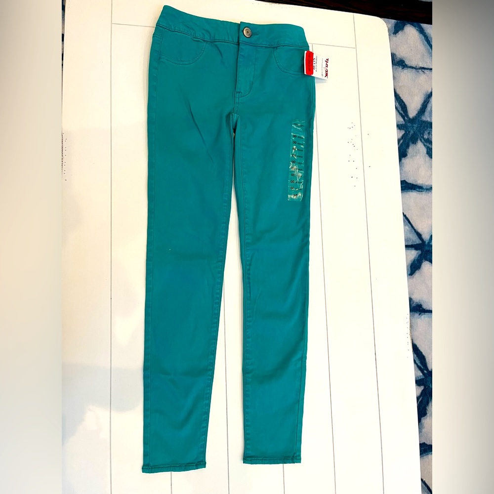American Eagle Womens 00R teal skinny pants